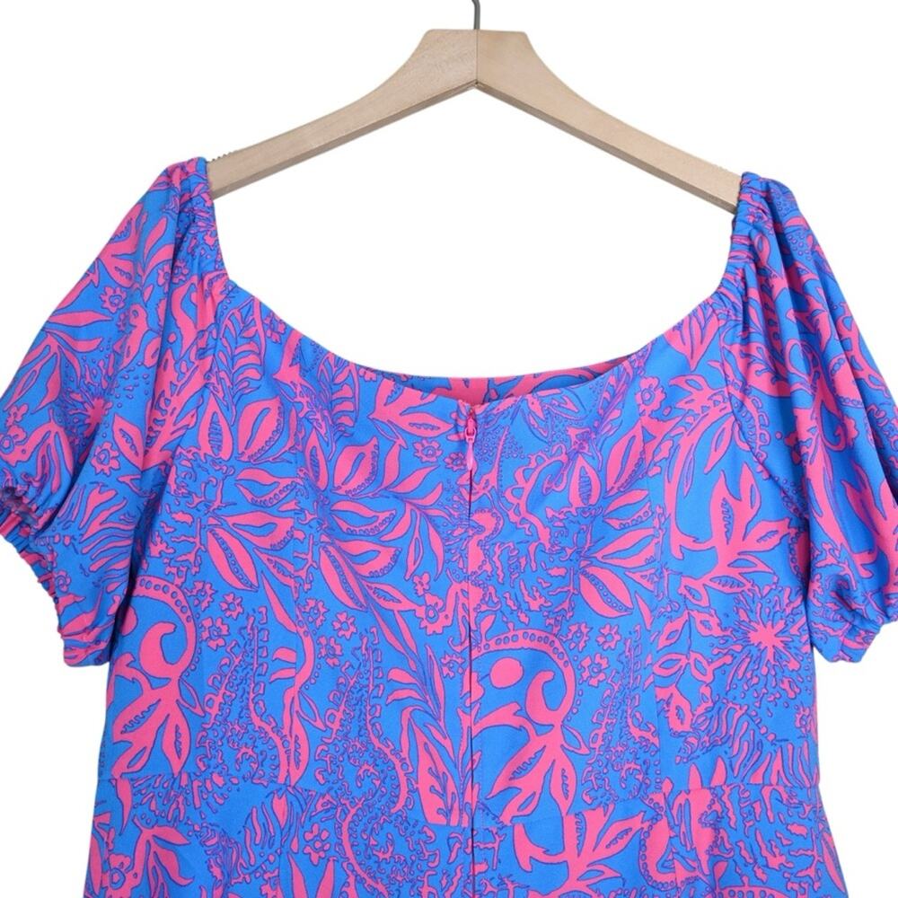 Lilly Pulitzer Womens 16 Jada Off the Shoulder Romper NEW - Picture 5 of 11